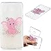 Produktbild Everainy Samsung Galaxy A8 Star/A9 Star Hülle Silikon Transparent Gummi Neu Cover Hüllen Kompatibel für Galaxy A9 Star Handyhülle Stoßfest Durchsichtig TPU Stoßstange Schutzhülle (Elefant)