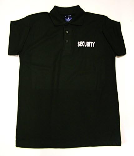 Black Polo Security Printed - XXXXL
