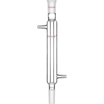 Raccordo dritto con cono maschio 24/29 rubinetto in vetro e