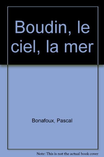 Boudin : le ciel la mer