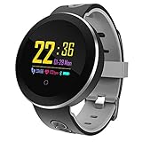 Smart Watch, Q8 Bluetooth Fitness-Smartwatch Fitness-Tracker Uhr Sportuhr mit IP68 Wasserdicht Herzfrequenz Blutdruckmessung Blutsauerstoff Monitor Schrittzähler Touchscreen