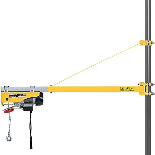 Powerplus Schwenkarm Seilzug verlängerbar 110 cm – 300-600 kg Tragkraft - 3