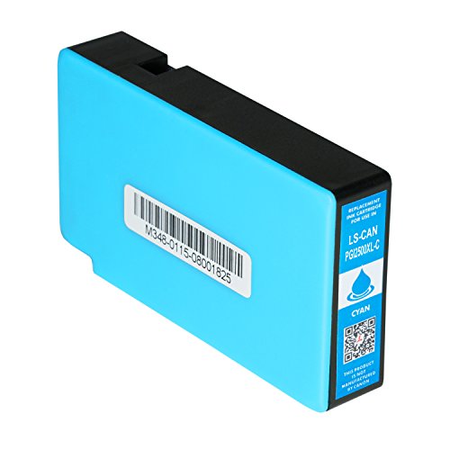 5 Logic-Seek Tintenpatronen kompatibel zu Canon Maxify MB5150 MB5350 MB5450 IB4050 – PGI-2500XL Multipack - 3