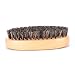 B-Comrade(TM) Beard Bristle Brush, Wooden Military Boar Bristle Brush
