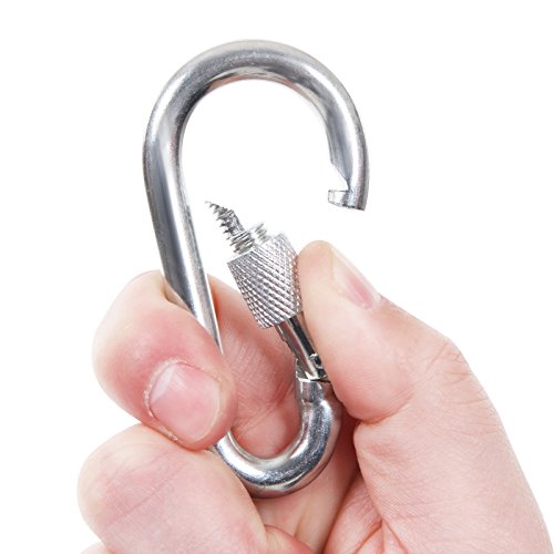 Songmics Befestigungs-Set Aufhängeset für Hängematte TÜV Rheinland geprüft max. statische Belastung 270 kg 3.2m GDC01P - 8