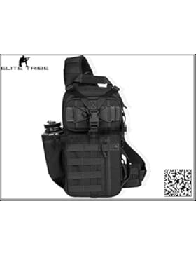 Paintball Camping rucksäcke Taktisch TFM 3 Sling Pack im Freien Trekking rucksäcke Schwarz
