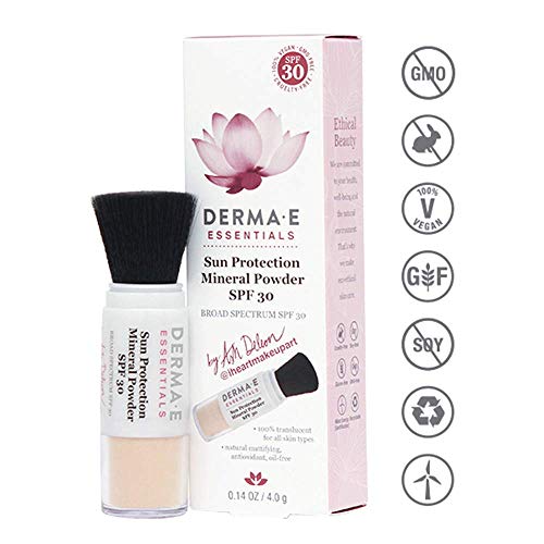 Derma e Sun Protection Mineral Powder SPF by Ash Deleon, 0.14 Oz