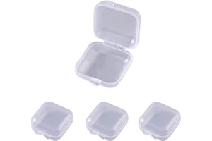 DAQIEPIN Portapillole, contenitore per pillole, 1 giorno mattina, portapillole, pratico contenitore per medicinali, piccolo da portare in giro, si adatta quasi in ogni tasca dei pantaloni.