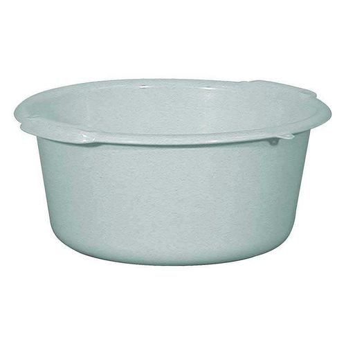 ALUMINIUM ET PLASTIQ Schüssel, rund, 14 l, d42 x 17 cm, Grau meliert