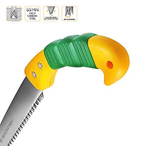 GRÜNTEK Gartensäge Handsäge BARRAKUDA 300 mm, Baumsäge mit gehärteten Zähnen und Kunststoffhalfter. EINFÜHRUNGSPREIS mit Zufriedenheitsgarantie ! - 8