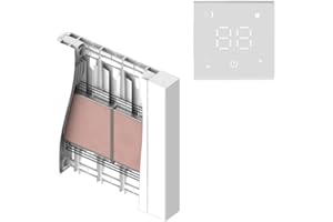 Radiateur électrique connecté Wi-Fi cœur de chauffe en céramique HEATZY GLOW 1500w