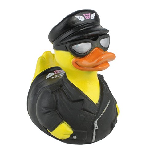 biker rubber duck