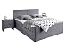 Produktbild Stellwerk Furniture 1652 Premium Boxspringbett 180x200-cm Bettkasten Stauraum H2-H2 Stoff Grau 7-Zonen Taschenfederkern-Matratze Polsterbett Doppel-Bett
