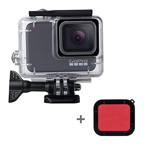 Mount Amazon Gopro Hero Silver Waterproof Housing Case Filter For