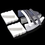 40PCS SANDING BUFFER SHINER BLOCK MANICURE PEDICURE GEL NAIL ART FILES TOOL SET