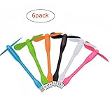 ☞ 【Eine Vielzahl von Stilen】 Wir haben eine Auswahl von 6 Farben von Mini-USB-Lüfter, Sie können es auf einem Tablet, Laptop oder tragbaren USB-Netzteil, geringe Größe und hohe Leistung, es ist eine gute Wahl, um in der heißen zu bringen Sommer!