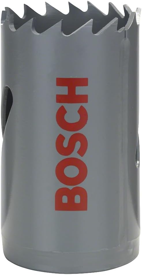Bosch Professional 1x Sierra de corona HSS bimetálica para corte suave (en distintos materiales, Ø 30 mm, accesorios para taladro)