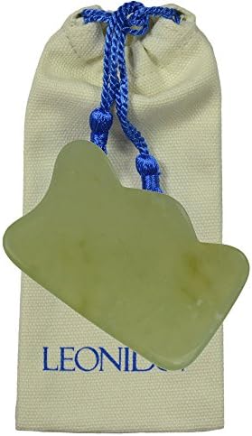 Gua Sha Massage Scraper 8 x 5 cm Rectangular Jade