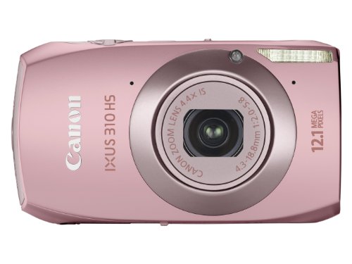 Canon IXUS 310 HS Digital Camera - Pink (12.1MP, 4.4x Optical Zoom) 3.2 inch Touchscreen LCD