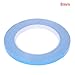 Produktbild Suweqi doppelseitiges Klebeband für LED PCB Kühlkörper CPU 8 mm White tape with Blue liner