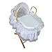 Cuddles Collection Dimple On Moses Basket (Pink)