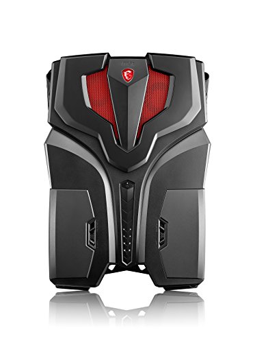 MSI VR ONE 7RE-083 Gaming-PC (Intel Core i7-7820HK Kabylake, 16GB RAM, 512GB NVMe SSD, Nvidia GeForce GTX1070, Windows 10 Pro) schwarz