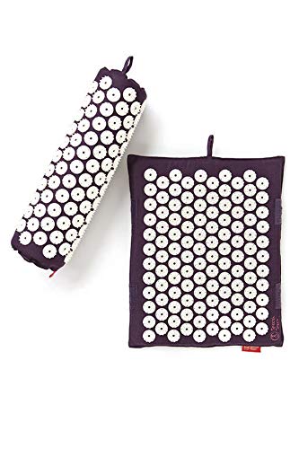 Spoonk tapete de Viaje de cáñamo orgánico, Morado Ciruela