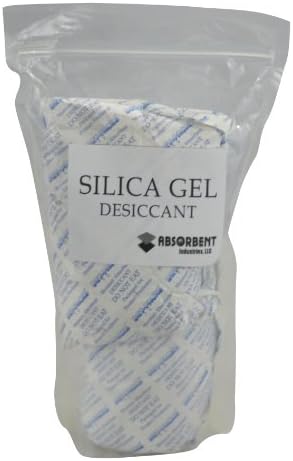 500 gram X 2 PK Silica Gel Desiccant Moisture Absorber -FDA Compliant Food Safe