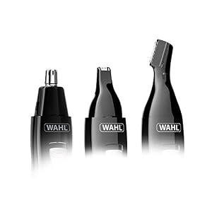 Wahl Nose Hair Trimmer, Ear Hair Trimmer, Eyebrow Trimmer, 3-in-1 Personal Trimmer, Trimmers for Men and Women… - Image 2