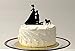 Produktbild Schwangere Hochzeit Tortenaufsatz mit Hund Schwangerschaft Silhouette Schwangere Baby Dusche Staffordshire Hochzeit Kuchen Topper Buchstaben Funny Hochzeitstag Tortenaufsatz Party Event Dekorationen Hochzeit Geschenk