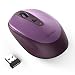 Produktbild TECKNET Kabellose Mini Maus 2.4G Schnurlos Wireless Slim Mouse Optische, Nano USB Empfänger, für Mac Windows7/8/10/XP/Vista7/8/Linux PC Computer Laptop Notebook Office