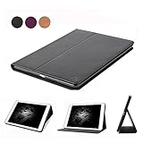 ipad 2017 hülle echtleder PRÄZISE ERÖFFNUNGEN - Maßgeschneiderte Öffnungen an den genauen Stellen für schnellen und einfachen Zugang zu allen Häfen und Steuert. Combines 3 Kartenfächer und 1 Rechnungsraum Speziell entworfen, um Masse und Gewicht für everday handy tragen zu minimieren.