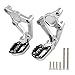 Produktbild Gorgeri 2Pcs Motorrad Soziusfußrasten Fußrasten Pedal Kit Passend für X-ADV 750 17-19(Silber und Schwarz)