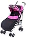kidz kargo Citi Elite Single Pushchair for New-Born or Toddler Up to 22.5 kg (Magenta Pink)