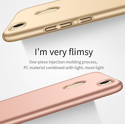 Bllosem Redmi 4X Funda High Quality Ultra Slim Exquisite Real Skin Feeling Full Body Protection Funda for Xiaomi Redmi 4X Silver
