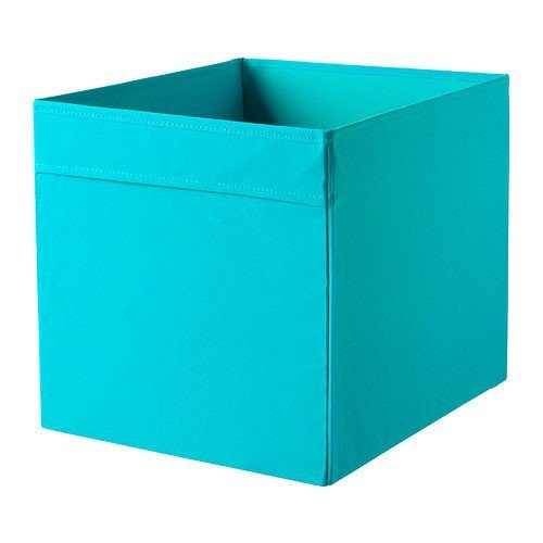IKEA DRÖNA Box in türkis (33x38x33cm); passend für EXPEDIT Regal