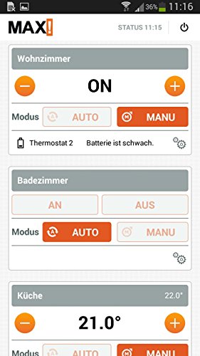 Komforthaus MAX! Wandthermostat+ - 2