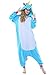 Produktbild Einhorn jumpsuit Schlafanzug Damen Einhorn kostüm tier jumpsuit Erwachsene Flanell Cosplay zum Karneval Fasching (Pferd)