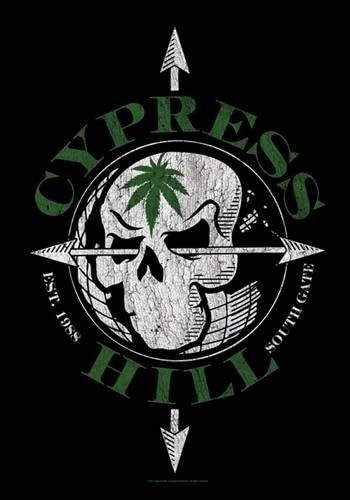 CYPRESS HILL flag / TEXTILE POSTER