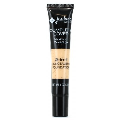 Jordana Complete Cover 2-in-1 Concealer & Foundation - Fair Beige