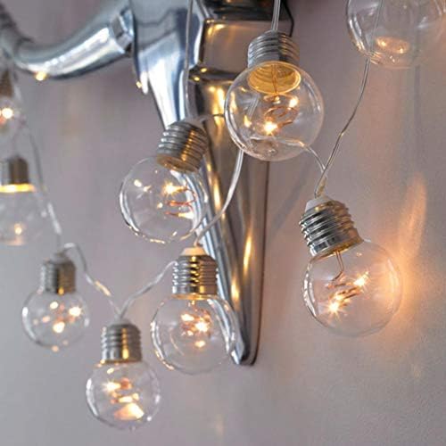 TAOtTAO 10Led Light String Light Bulb Round Ball Light Arrangement Outdoor Garden Light