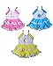 JBN Creation Baby Girls Cotton Frock Set of Three Combo (VASGCO009_22_Multicolour_12 - 18 Months) RS.549.00