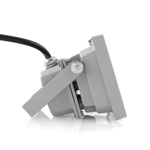 Amzdeal 10W LED RGB 16 Farben Fluter Außen mit Stecker inkl. Fernbedienung - 3