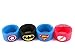 Produktbild Vape Bands für Verdampfer und Akku-Träger (2 Stück, zufälliges Design) 19 mm x 12 mm, Designs: Batman, Superman, Captain America, Flash, für RTA-/RDA-Verdampfer, von uksellingsuppliers