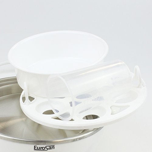 Eurosan ESHE Eierkocher Mikroelle, schwarz / edelstahl - 6