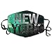 Produktbild Masken, Masken für Erwachsene,Face Mask Reusable, Warm Windproof Mouth Mask, Unisex New York City Mouth Face Masks Women Printing Motorcycle Anti Dust Face Mouth Mask-Reusable Mens