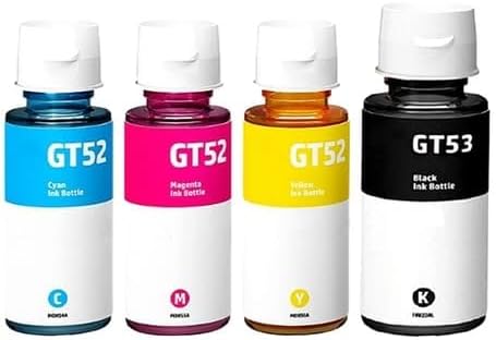 Gt53xl-gt52 Siyah Ve Renkli Muadil Mürekkep Takımı