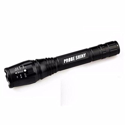 Tonsee G700 X800 8000 Lumen Zoomable XML T6 LED Tactical Flashlight 18650 Battery - 5