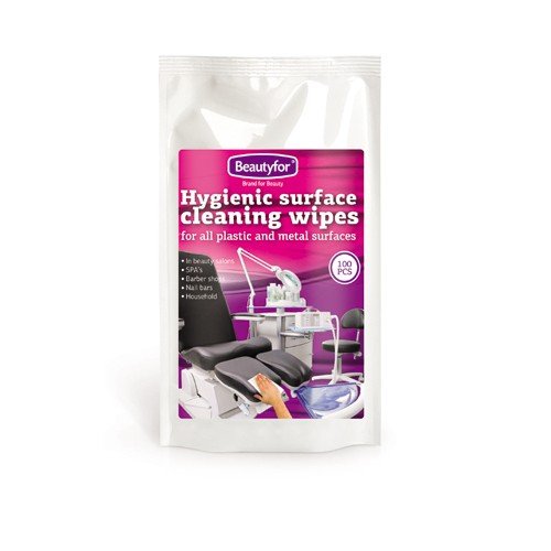 BeautyFor Hygienic Surface Cleaning Wipes refill pack x 100