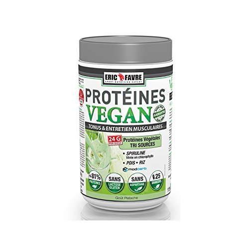 Eric Favre Protéines Vegan 750 g - Vanille
